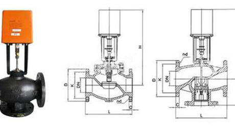 電(dian)子式電動三(san)通調節閥-航(háng)天泵閥 電子式電動(dòng)三通調節閥(fá)-航天泵閥