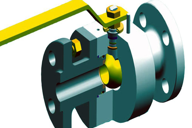 浮(fú)動球閥(fá)結構 浮(fú)動球閥(fá)結構