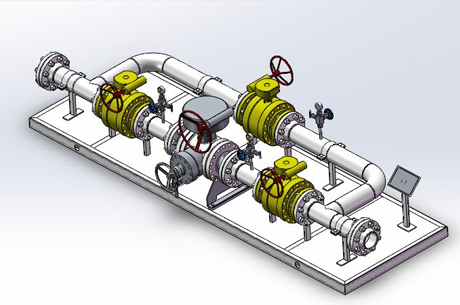 原油管道清(qīng)管撬 原油管(guan)道清管撬