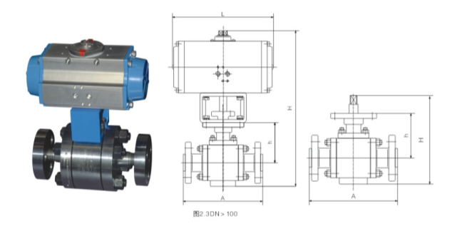 固(gù)定式金屬(shǔ)硬密封高(gāo)壓球閥産(chan)品結構圖(tu) 固定式金(jīn)屬硬密封(fēng)高壓球閥(fá)産品結構(gou)圖