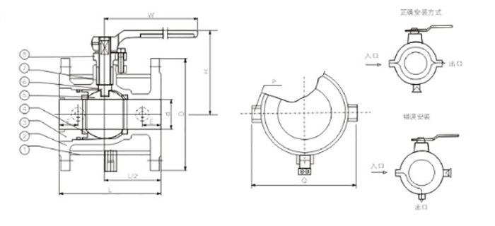 保溫球(qiú)閥産品結構圖 保(bǎo)溫球閥産品結構(gou)圖