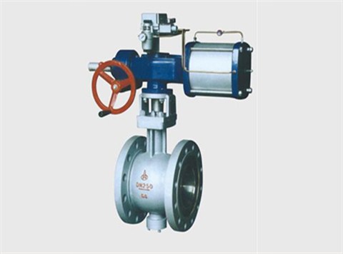 氣動(dong)V型調節閥球閥(fá) 氣動V型調(diao)節閥球閥