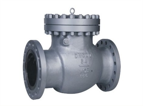 美标(biāo)鑄鋼旋啟(qi)式止回閥(fá)