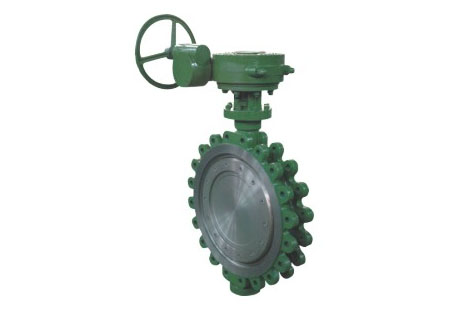 美标三(sān)偏心蝸輪(lún)蝸杆傳動(dong)凸耳對夾(jiá)式蝶閥 美(měi)标三偏心(xīn)蝸輪蝸杆(gǎn)傳動凸耳(ěr)對夾式蝶(die)閥