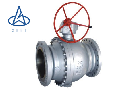 帶logo-固定式(shi)鑄鋼球閥