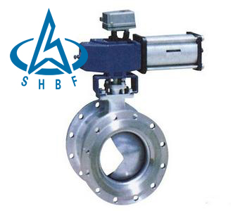 不(bú)鏽鋼氣(qì)動V型球(qiu)閥 不鏽(xiu)鋼氣動(dòng)V型球閥(fá)