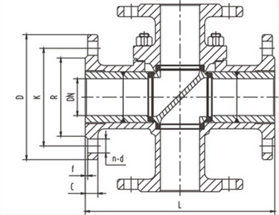 四通(tōng)球閥結構(gòu) 四通球閥(fa)結構