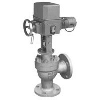 電動角式(shì)調節閥