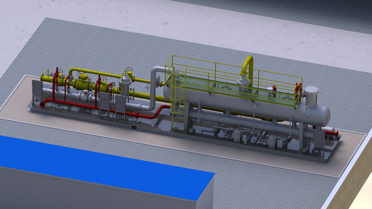 數字化集(jí)氣撬模型(xing)