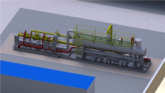 數字化(huà)集氣撬(qiao)模型 數(shù)字化集(jí)氣撬模(mo)型
