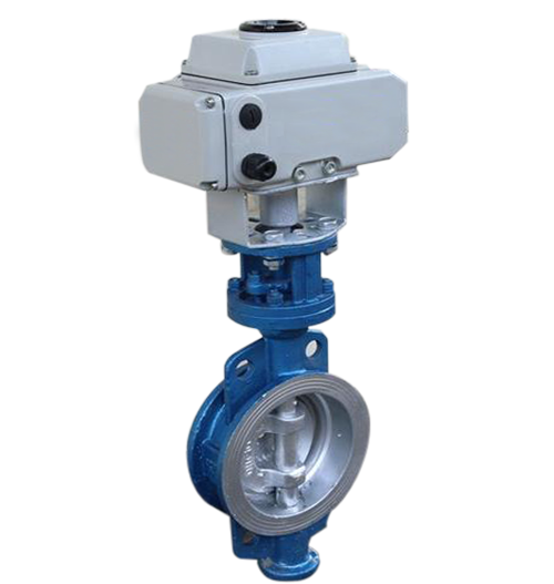 電(diàn)動對夾蝶閥(fa)