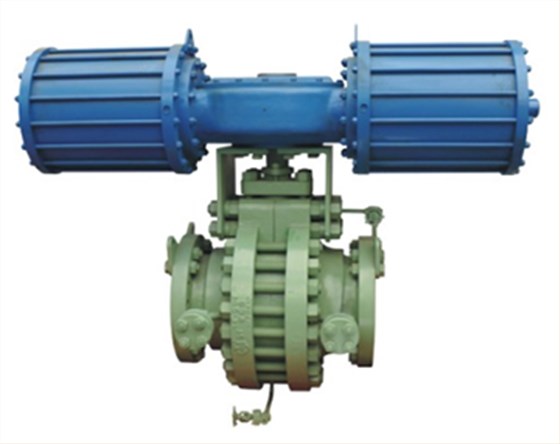 對分式(shi)球閥 對(dui)分式球(qiú)閥